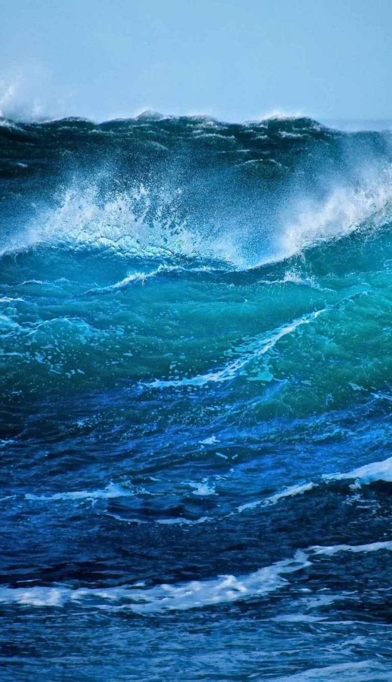 امواج البحر خلفيات ايفون بلس iPhone 6 Plus & 7 Plus صور خلفيات عالية
